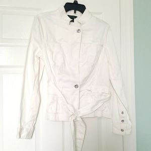 White House Black Market cotton jacket